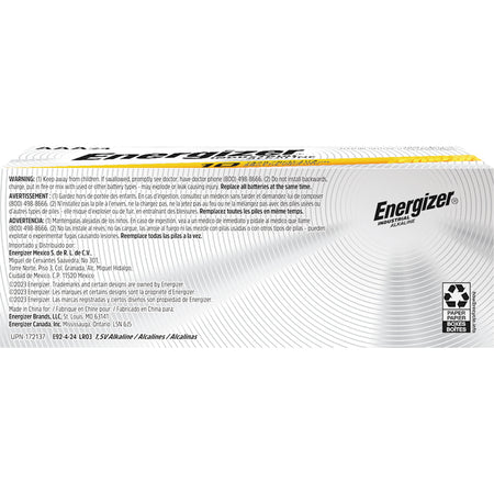 Energizer Industrial Alkaline Battery, C-Alkaline Battery Energizer C Cell 1.5V Disposable