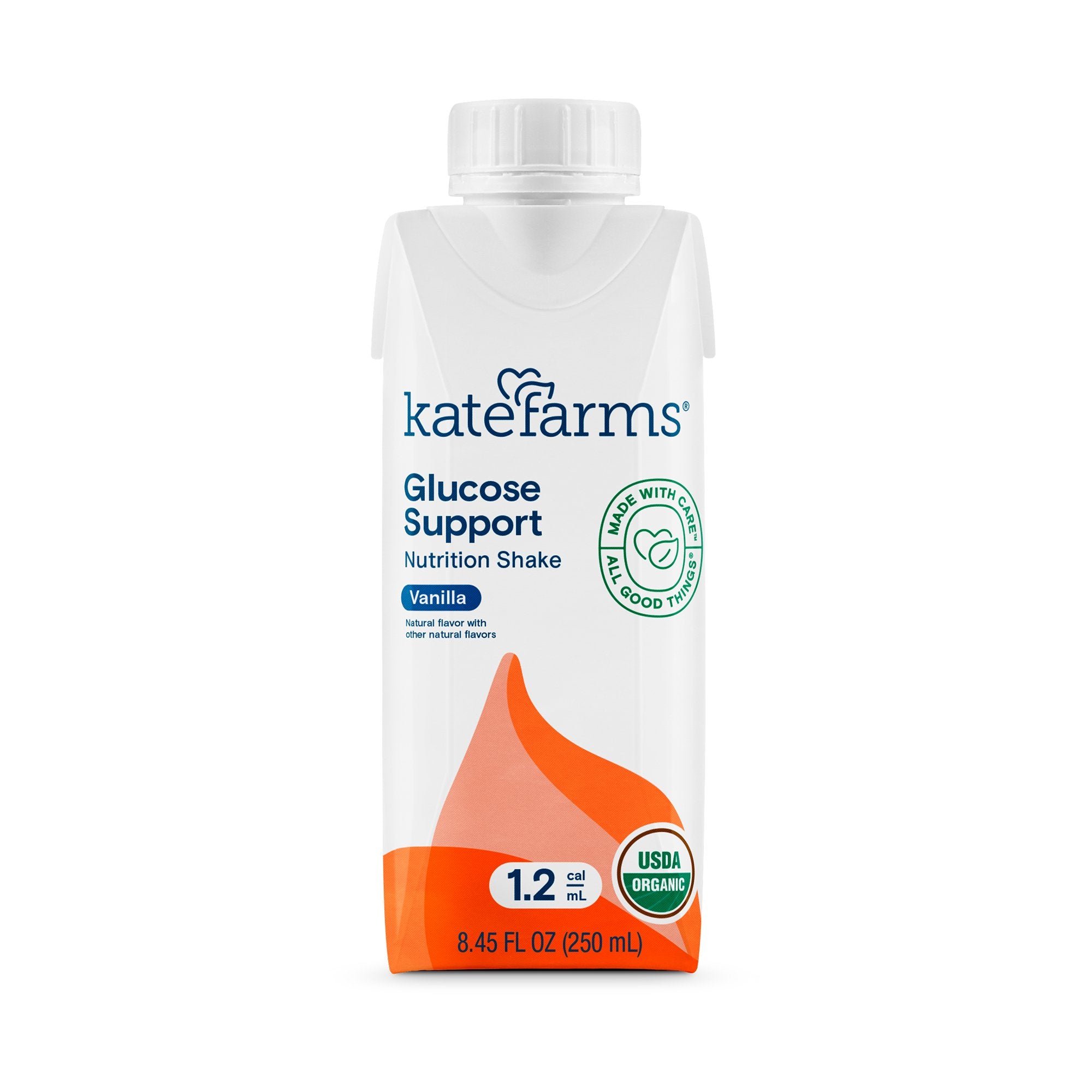 Kate Farms® Glucose Support 1.2 Vanilla Nutrition Shake for Diabetics, 8.45-oz. - Nutritionals and Feeding Supplies>Nutrit...