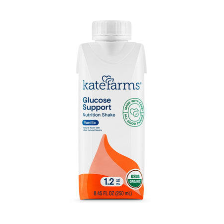 Kate Farms® Glucose Support 1.2 Vanilla Nutrition Shake for Diabetics, 8.45-oz. - Nutritionals and Feeding Supplies>Nutrit...