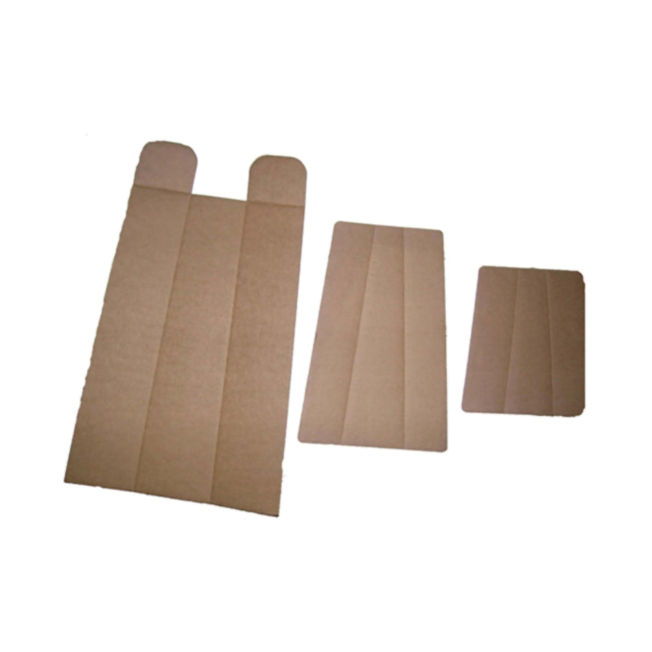 McKesson Brown Cardboard General Purpose Splint, 12-Inch Length-McKesson General Purpose Splint Folding Splint Cardboard Brown 12 Inch Length