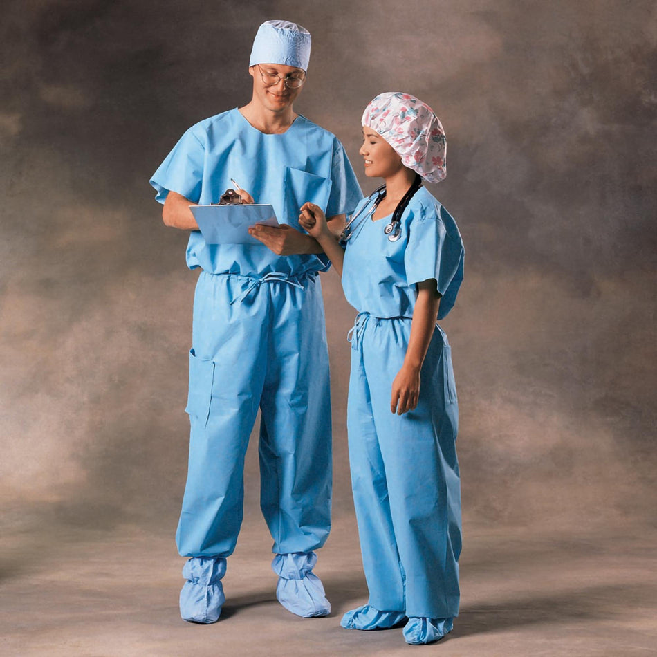 Scrub Pants-Scrub Pants X-Large Blue Unisex