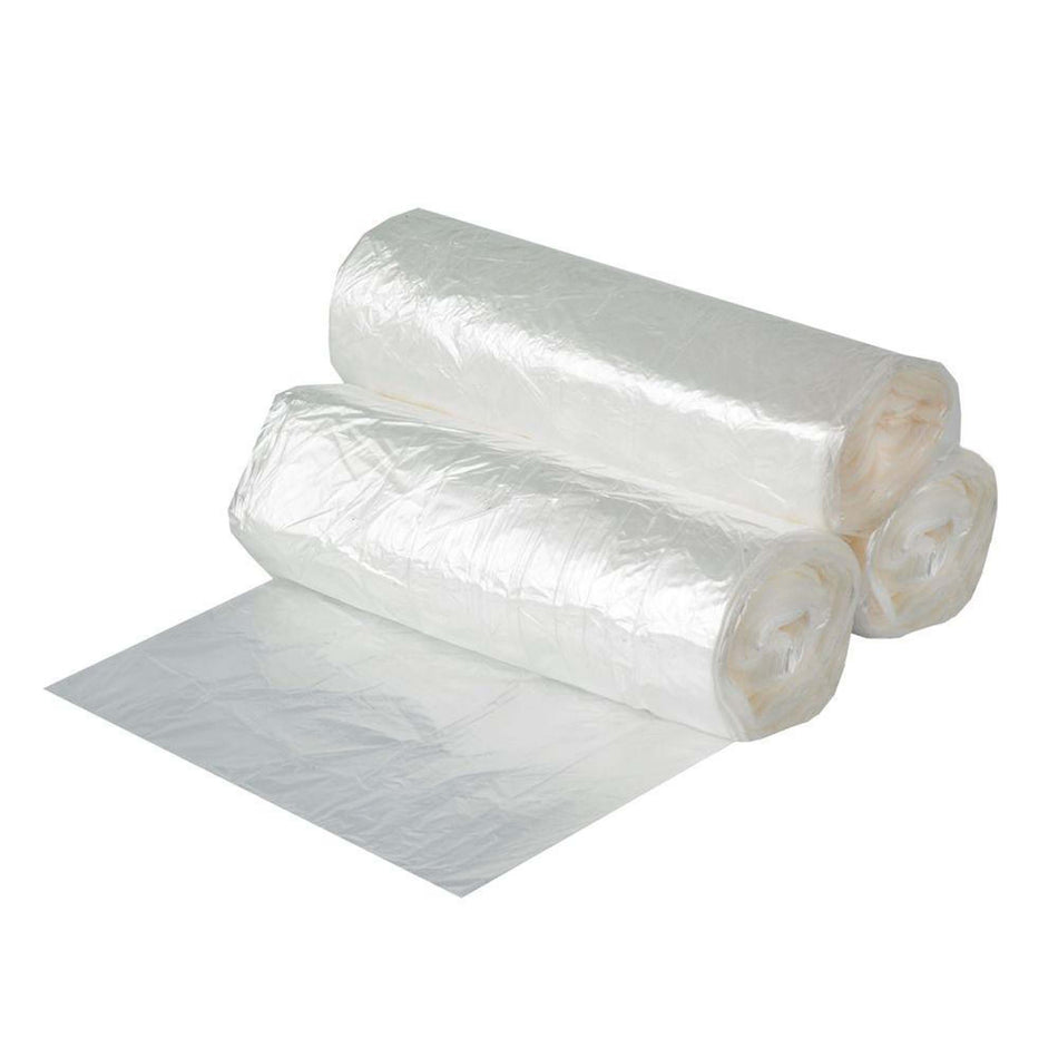 Colonial Trash Bag-Trash Bag Colonial Bag 45 gal. Clear LLDPE 0.65 mil 40 X 46 Inch X-Seal Bottom Flat Pack