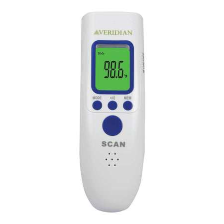 Veridian Non-Contact Infrared Thermometer-Non-Contact Skin Surface Thermometer Veridian Infrared Skin Probe Handheld