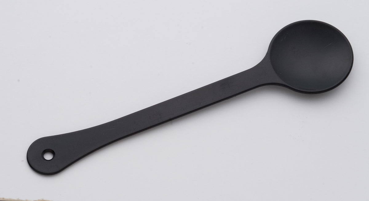 Tech-Med Eye Occluder-Eye Occluder 9-3/4 Inch Long Handle Style Cupped Black Plastic