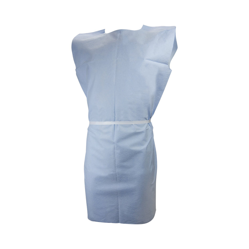 McKesson Pediatric Exam Gown, Medium, Blue-Patient Exam Gown McKesson Child Size Blue Disposable
