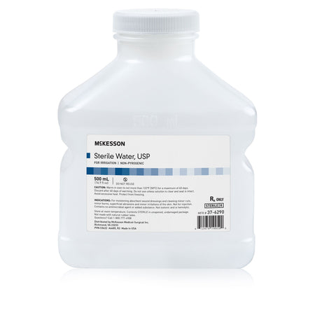 McKesson Irrigation Solution, 500 mL Screw-Top Bottle - Pharmaceuticals>Pharmacy Supplies>Water and Saline Not for Injecti...