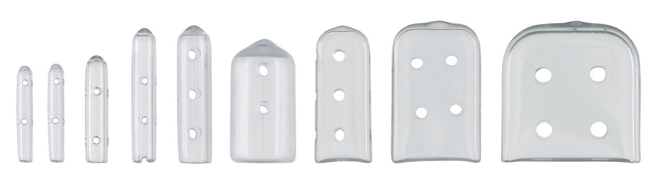Tip-It Instrument Tip Guard-"Instrument Tip Guard Tip-It 7/64 X 3/4 Inch, Size 3, Vented, Clear"