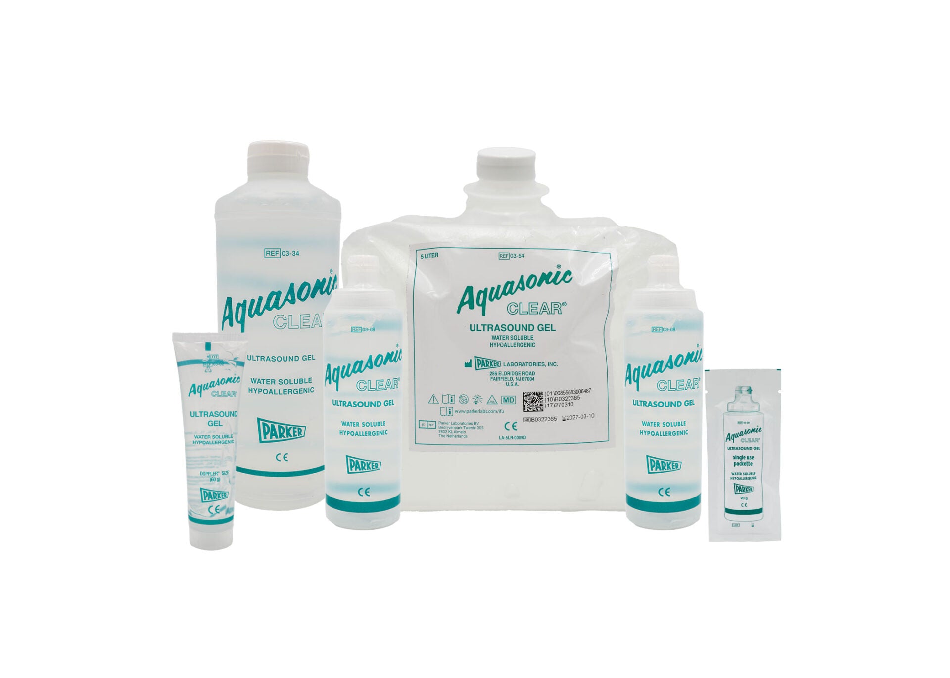 Aquasonic Clear 5 Liter Sonicpac Each