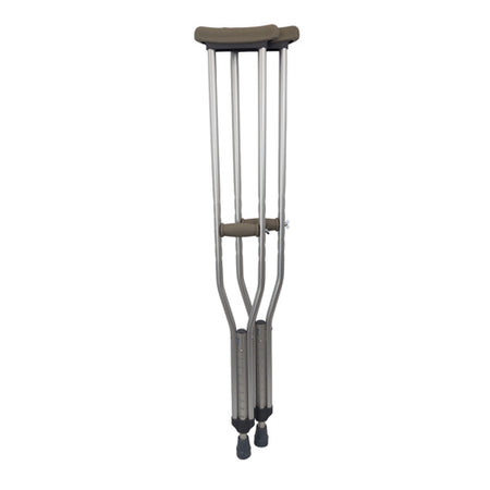 WALK WITH ME Aluminum Adj Crutches - Adult Cs/8pr