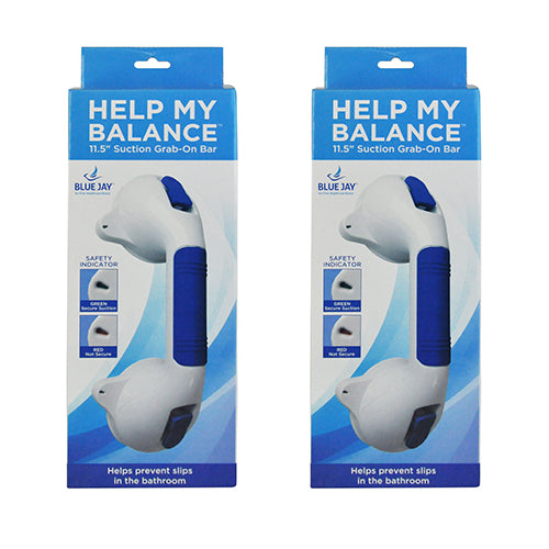 Suction Grab Bar 11« Long Non-Adjustable Pack/2