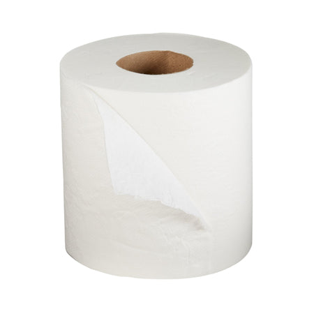 McKesson Premium Toilet Tissue-Toilet Tissue McKesson Premium White 2-Ply Standard Size Cored Roll 500 Sheets 4 X 4-1/2 Inch