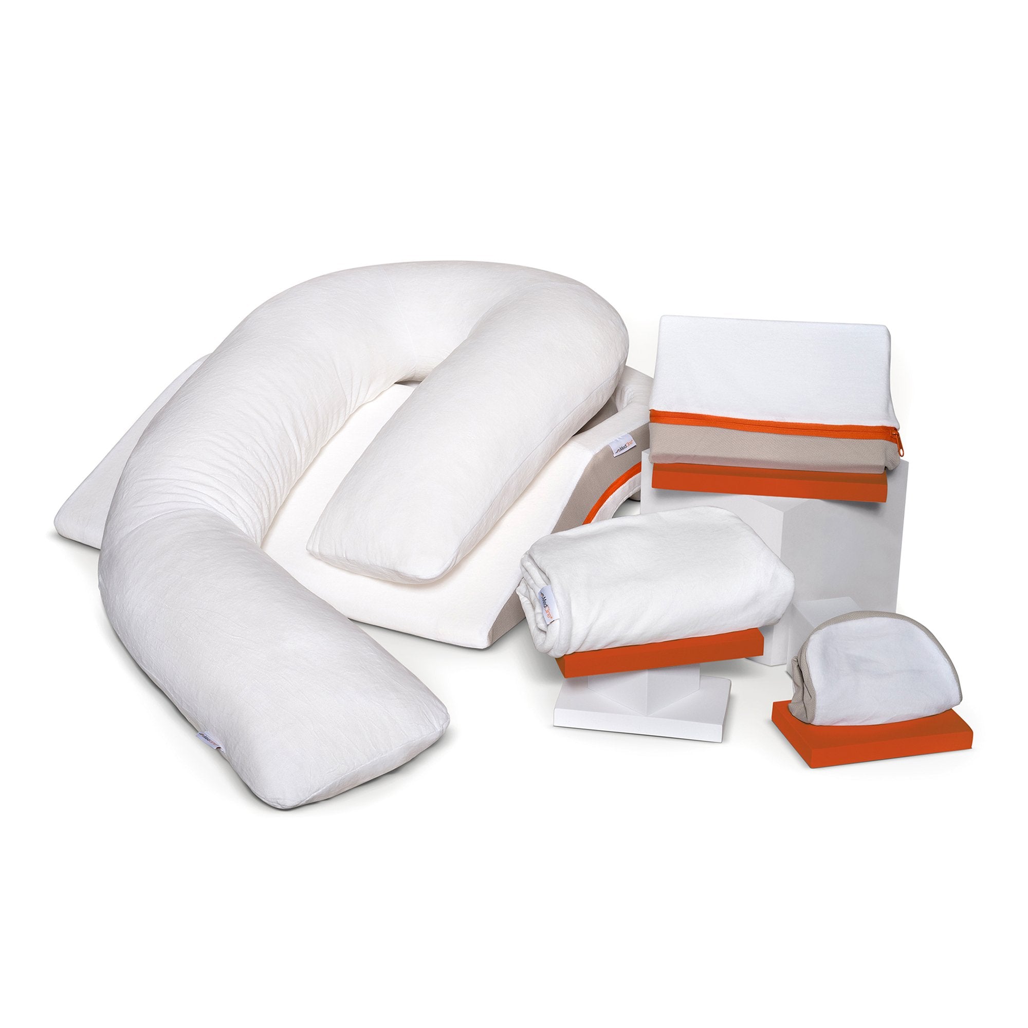 MedCline Reflux Relief System Bundle, L, 6' & Above-Reflux Relief Positioner System MedCline� 22 W X 50 L X 6 H Inch Foam / Gel Freestanding