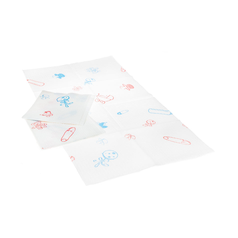 McKesson Smooth Scale Liner Paper, 13 Inch x 25 Inch, Print (Pins, Bottles and Carriages)-"Scale Liner Paper McKesson 13 Inch Width 25 Inch Length Print (Pins, Bottles and Carriages) Smooth"