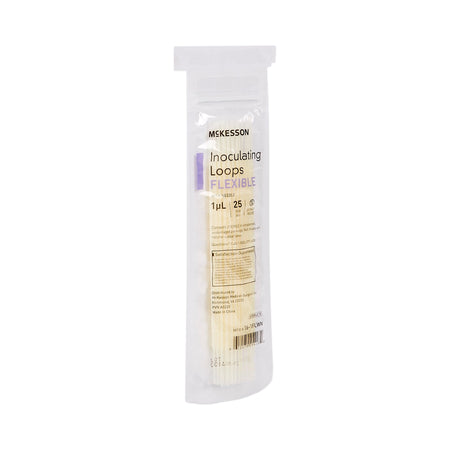 McKesson Inoculating Loop with Needle, 1 L, 20-Centimeter Length-Inoculating Loop with Needle McKesson 1 L ABS Integrated Handle Sterile
