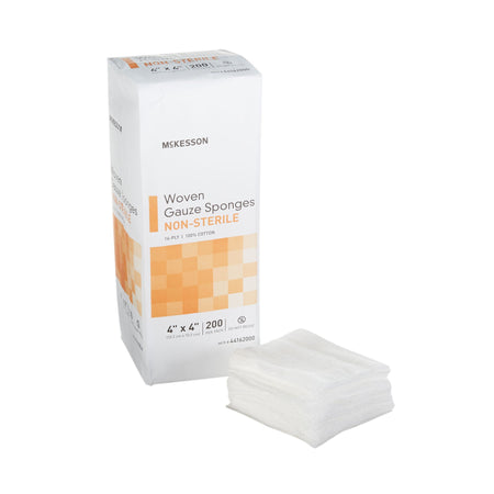 McKesson Gauze Sponge, 4 x 4 Inch, 16-Ply - Wound Care>General Wound Care>General Purpose Dressings>Gauze Dressings - McKe...