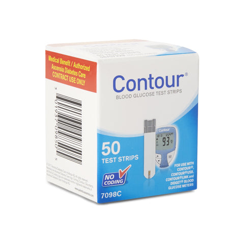 Bayer Contour® Blood Glucose Test Strips - Diagnostic Instruments and Supplies>Diabetes Monitoring>Glucose Meter Test Stri...