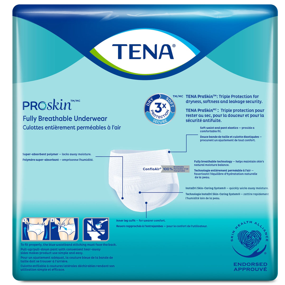Tena® ProSkin™ Extra Absorbent Underwear, Large - Incontinence>Adult Briefs and Protective Undergarments - Essity HMS Nort...