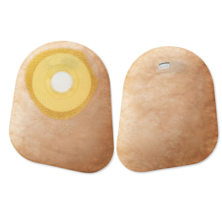 Premier One-Piece Closed End Beige Colostomy Pouch, 7 Inch Length, 5/8 to 2-1/8 Inch Stoma-"Ostomy Pouch Premier One-Piece System 7 Inch Length Flat, Trim To Fit 5/8 to 2-1/8 Inch Stoma Closed End"