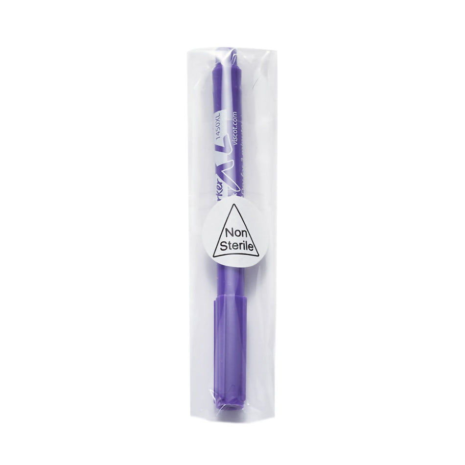 Mini XL Skin Marker-Skin Marker Viscot XL Prep-Resistant Gentian Violet Ink NonSterile Mini Regular Tip