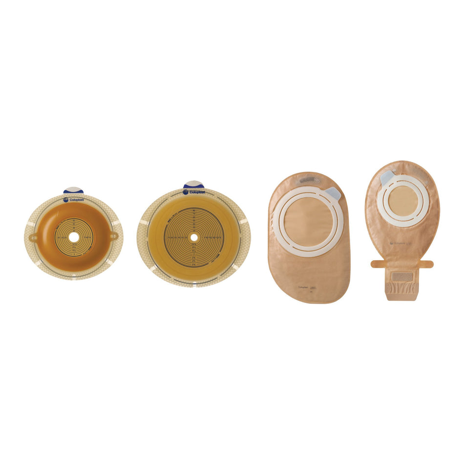 SenSura Flex Ostomy Barrier With 5/8-7/8 Inch Stoma Opening-"Ostomy Barrier Sensura Flex Trim to Fit, Standard Wear Double Layer Adhesive 50 mm Flange Red Code System 5/8 to 1-3/4 Inch Opening"