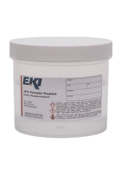 EKI Prefilled Formalin Container, 500 mL Fill in 1,000 mL-"Prefilled Formalin Container 500 mL Fill in 1,000 mL (32 oz.) Screw Cap Warning Label / Patient Information NonSterile"