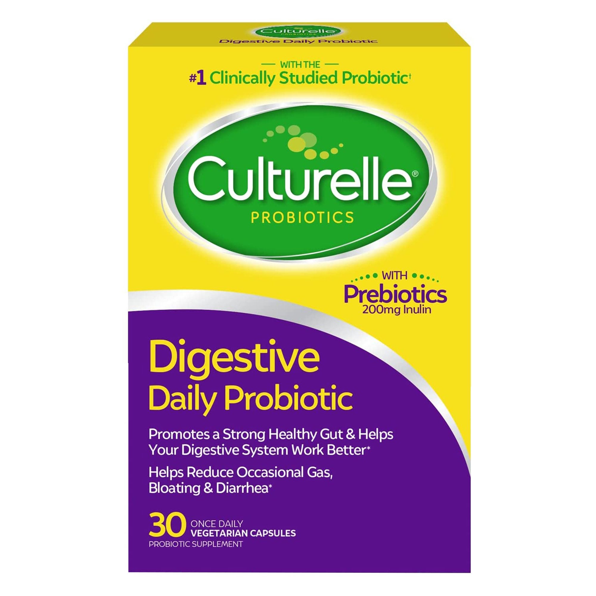 Culturelle Probiotic Dietary Supplement-Probiotic Dietary Supplement Culturelle 30 per Box Capsule