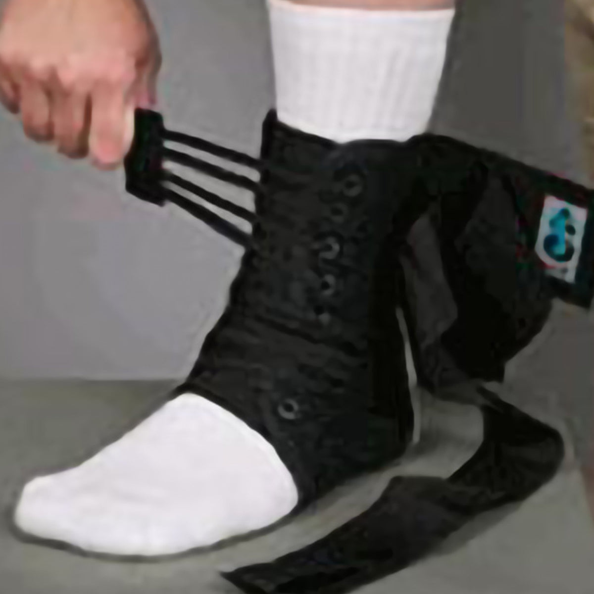 ASO Speed Lacer Ankle Brace, Extra Large-Ankle Brace ASO Speed Lacer X-Large Lace-Up / Hook and Loop Strap Closure Foot