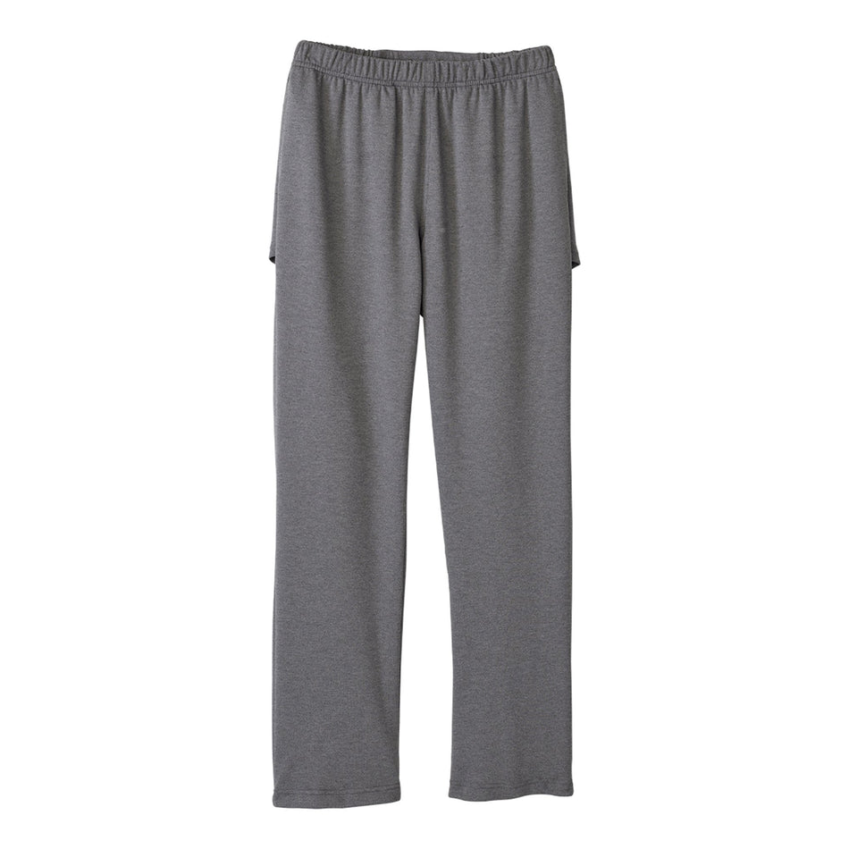 Silverts® Women's Open Back Soft Knit Pant, Heather Gray, Small