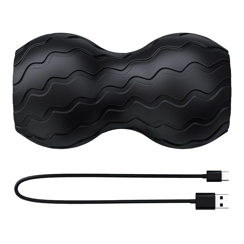 Wave Duo Vibration Therapy Exercise Roll-Vibration Therapy Exercise Roll Wave Duo Back / Neck