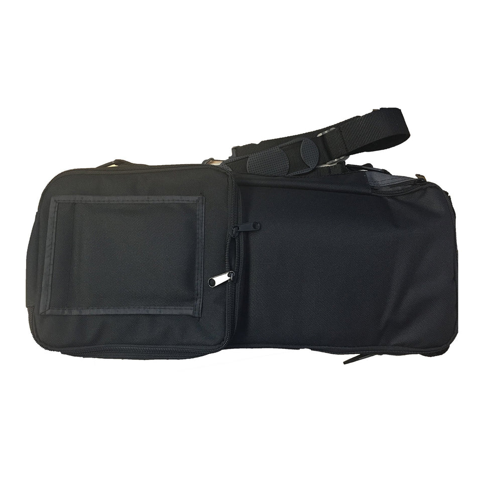 McKesson Enteral Feeding Pump Pouch, Fits Most 1000 to 2000 mL Feeding Pumps-"Feeding Pump Pouch McKesson Black, Capacity 1000 to 2000 mL, Pump Pocket, Outside Window, 3 X 9 X 18 Inch"