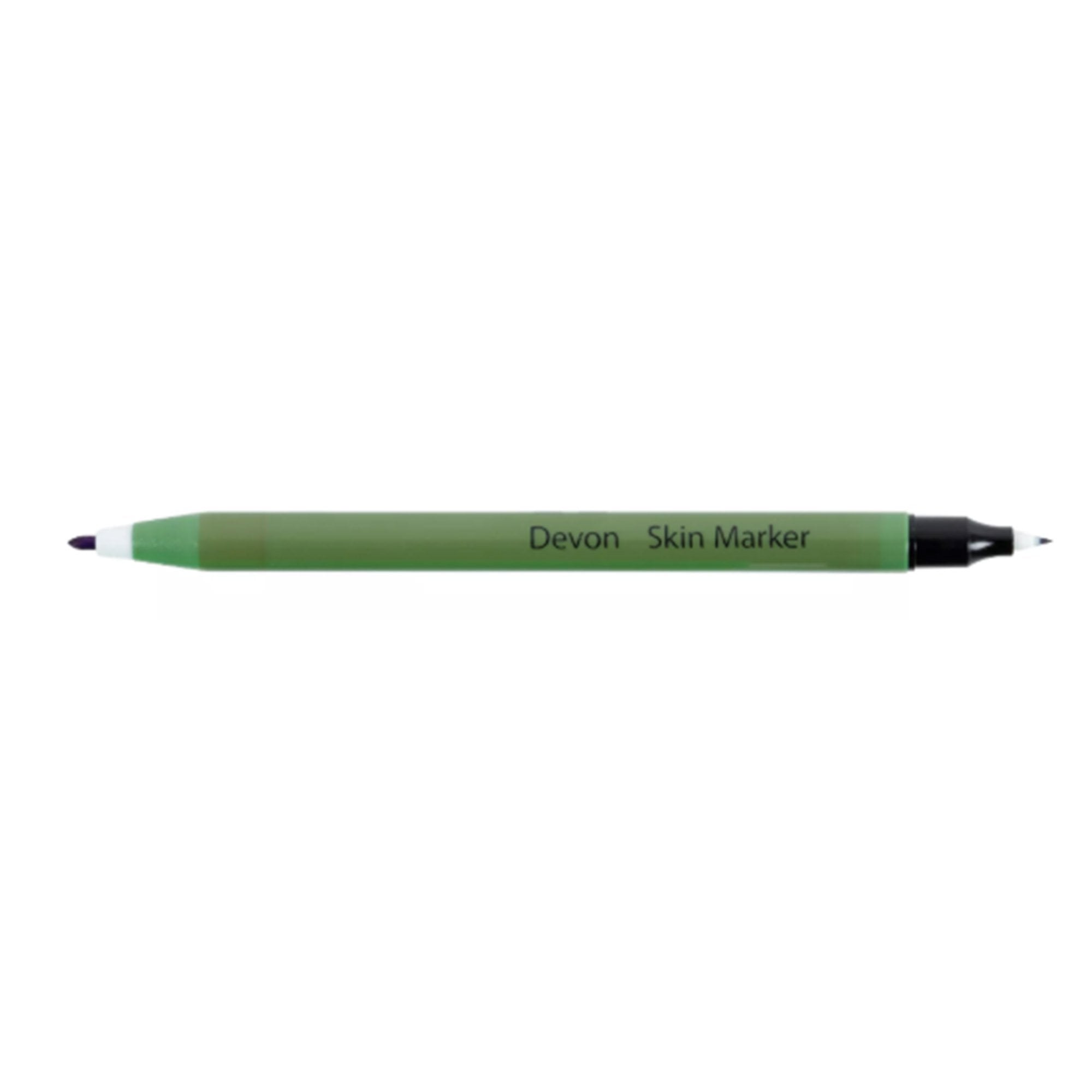 Cardinal Health™ Devon™ Surgical Skin Marker with Ruler, Dual Tip - Instruments>Skin Markers - Cardinal