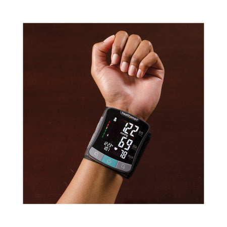 Mabis Blood Pressure Monitor, Digital, Wrist Unit-Home Automatic Digital Blood Pressure Monitor MABIS One Size Fits Most Cuff Nylon Cuff Talking Model