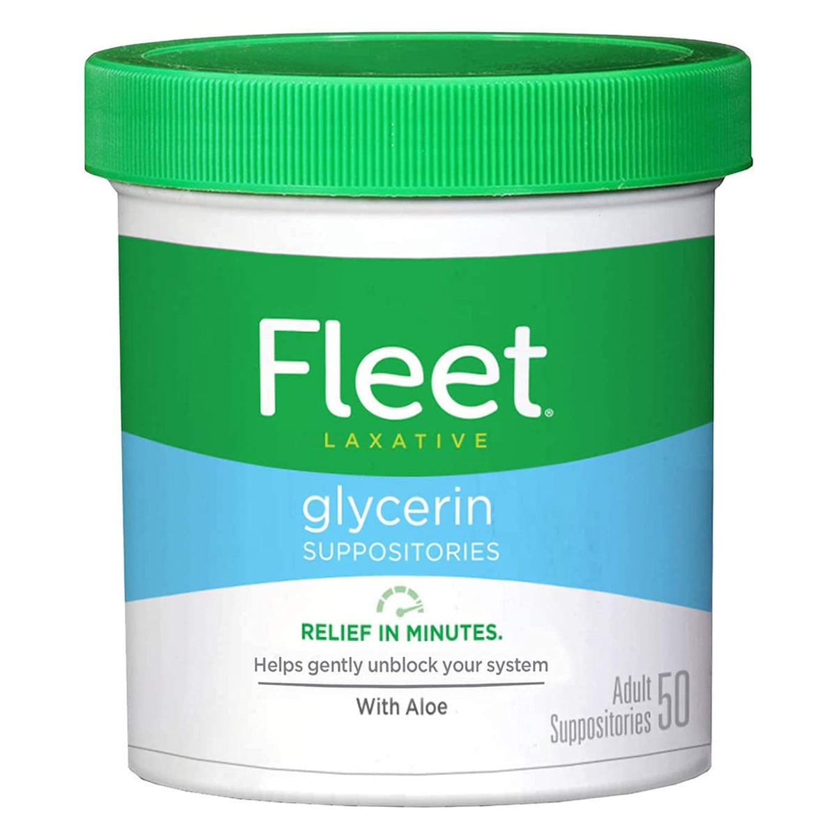 Fleet Glycerin Laxative-Laxative Fleet Suppository 50 per Box 2 Gram Strength Glycerin