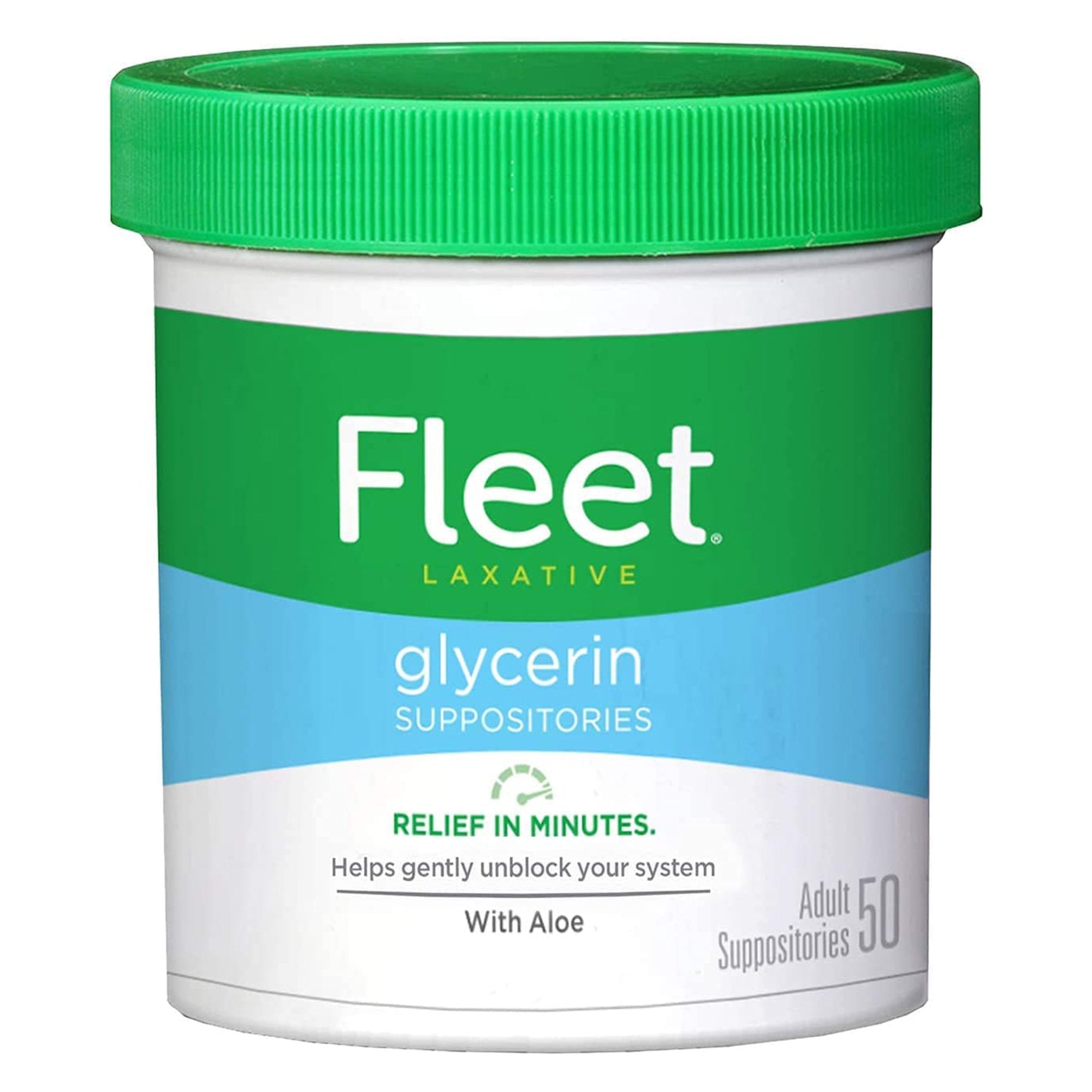 Fleet Glycerin Laxative-Laxative Fleet Suppository 50 per Box 2 Gram Strength Glycerin