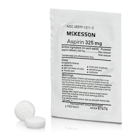 MooreBrand® Aspirin - Pharmaceuticals>Over the Counter>Pain Relief - McKesson Brand