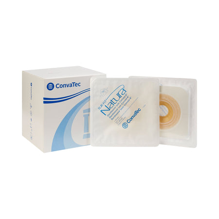Sur-Fit Natura Colostomy Barrier With 1-Inch Stoma Opening-"Ostomy Barrier Sur-Fit Natura Precut, Extended Wear Durahesive Adhesive 45 mm Flange Sur-Fit Natura System Hydrocolloid 1 Inch Opening 4-1/2 X 4-1/2 Inch"