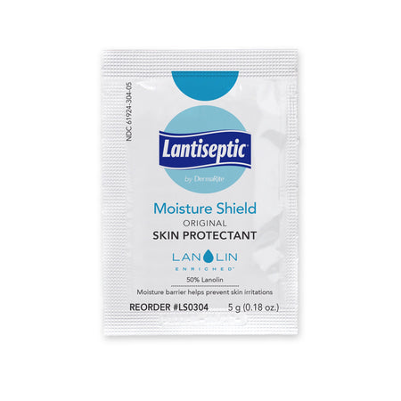 Lantiseptic Skin Protectant, 50% Lanolin, Unscented Ointment, 5 g Individual Packet-Skin Protectant Lantiseptic Moisture Shield 5 Gram Individual Packet Lanolin Scent Ointment