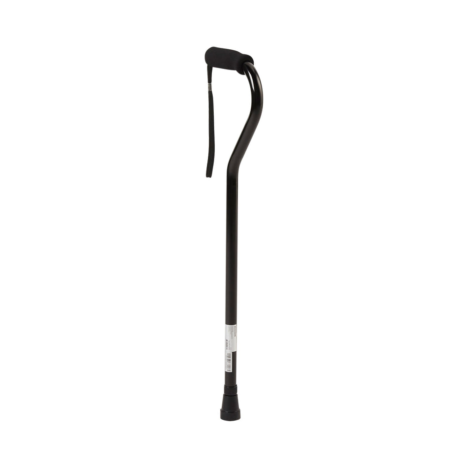 McKesson Black Aluminum Offset Cane, 30 � 39 Inch Height-Offset Cane McKesson Aluminum 30 to 39 Inch Height Black