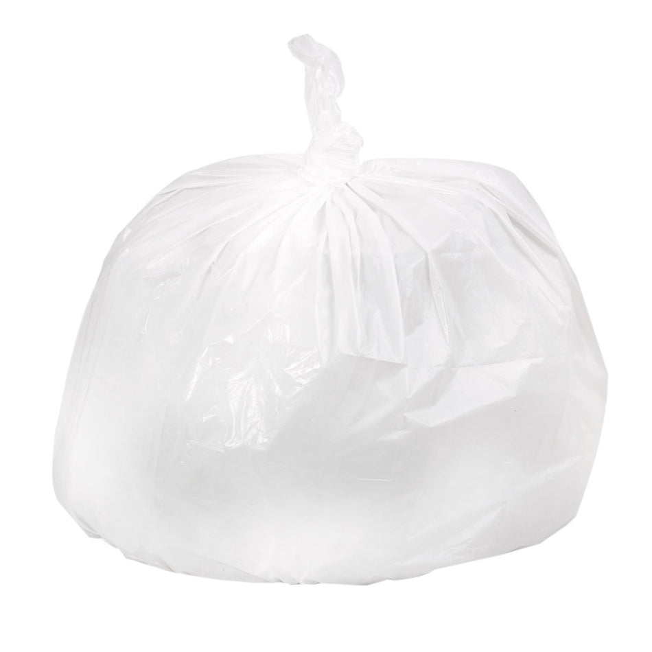 Colonial Bag Extra Heavy Duty Tuff Trash Bag, White, 33 gal.-Trash Bag Colonial Bag Tuf 33 gal. White LLDPE 0.75 mil 33 X 39 Inch X-Seal Bottom Coreless Roll