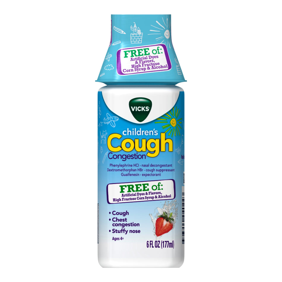 Vicks Children's Cough Congestion Liquid-Cough Congestion