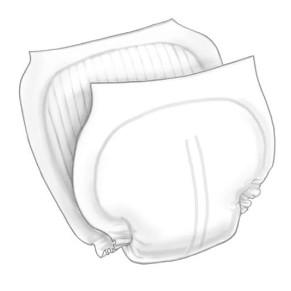 Wings Contoured Insert Pad, 14 x 27 in.-Incontinence Liner Wings 13 X 24 Inch Heavy Absorbency Super Absorbent Core One Size Fits Most