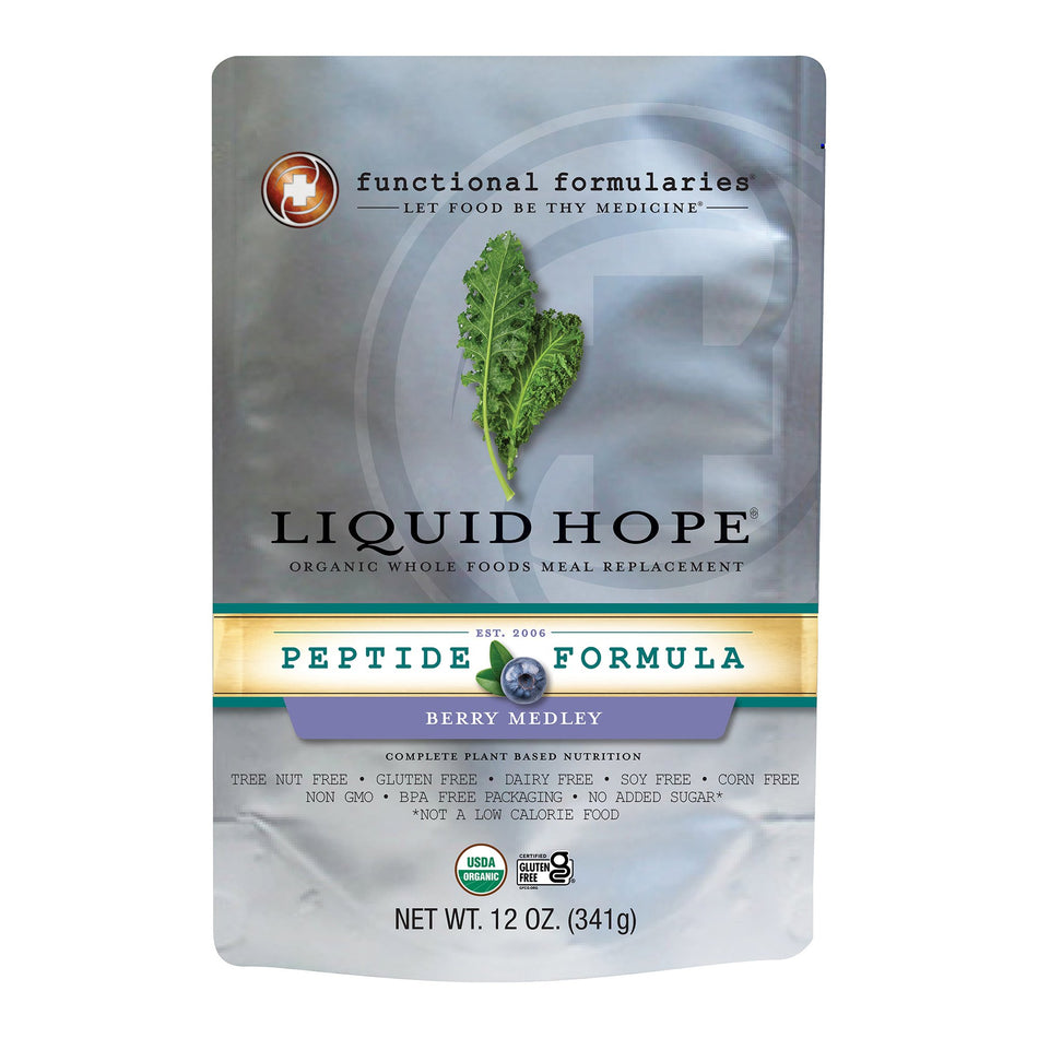 Oral Supplement Liquid Hope® Peptide Formula Berry Medley Flavor Liquid 12 oz. Pouch - Nutritionals and Feeding Supplies>N...
