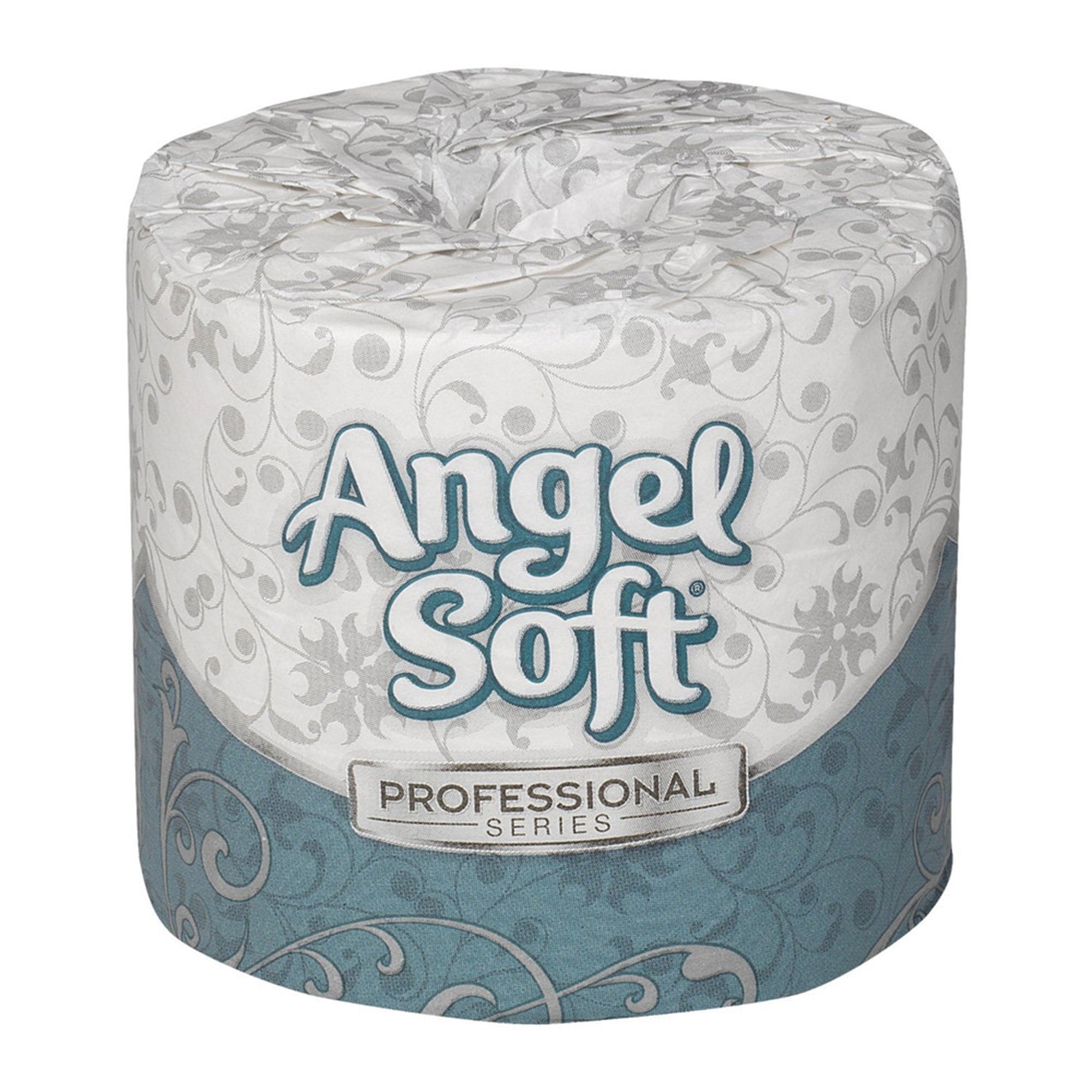 Angle Soft Professional Series Toilet Tissue-Toilet Tissue Angel Soft Ultra Professional Series White 2-Ply Standard Size Cored Roll 450 Sheets 4 X 4-1/20 Inch