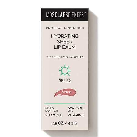 MDSolarSciences® Hydrating Sheer Lip Balm, Spice - Personal Hygiene>Mouth Care>Lip Balm - MDSolarSciences