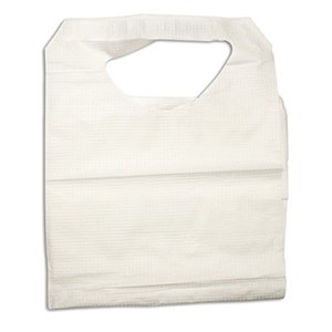 dynarex� Adult Lap Bib-Bib Dynarex Tie Closure Disposable Poly / Tissue