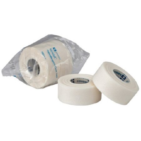 Kendall Hypoallergenic Cloth Medical Tape, 2 Inch x 10 Yard, White-Hypoallergenic Medical Tape Kendall Hypoallergenic White 2 Inch X 10 Yard Cloth NonSterile