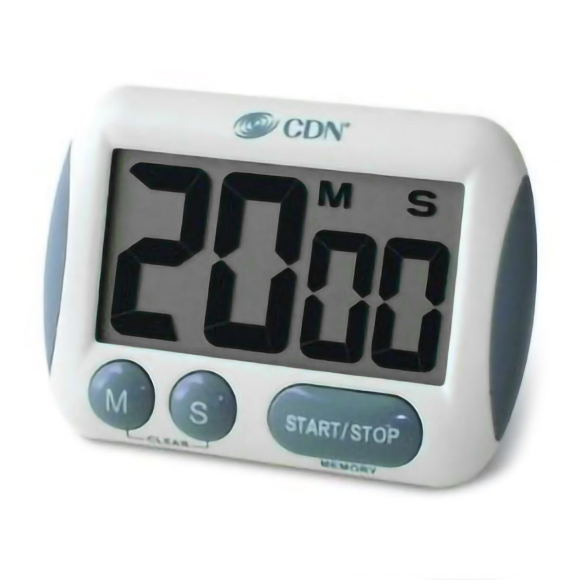 Component Design Electronic Alarm Timer, Gray-"Electronic Alarm Timer Magnetic Back, Freestand, Mount with Alarm CDN 100 Minutes LCD Display"