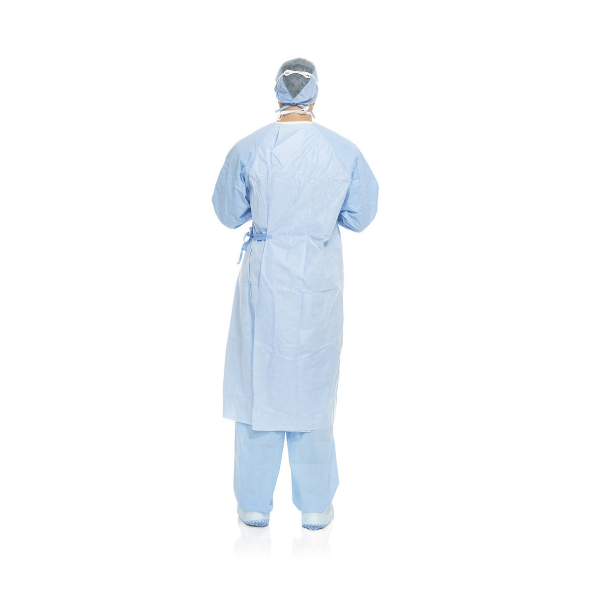 AERO BLUE Surgical Gown with Towel, X-Large-Surgical Gown with Towel Aero Blue X-Large Blue Sterile AAMI Level 3 Disposable