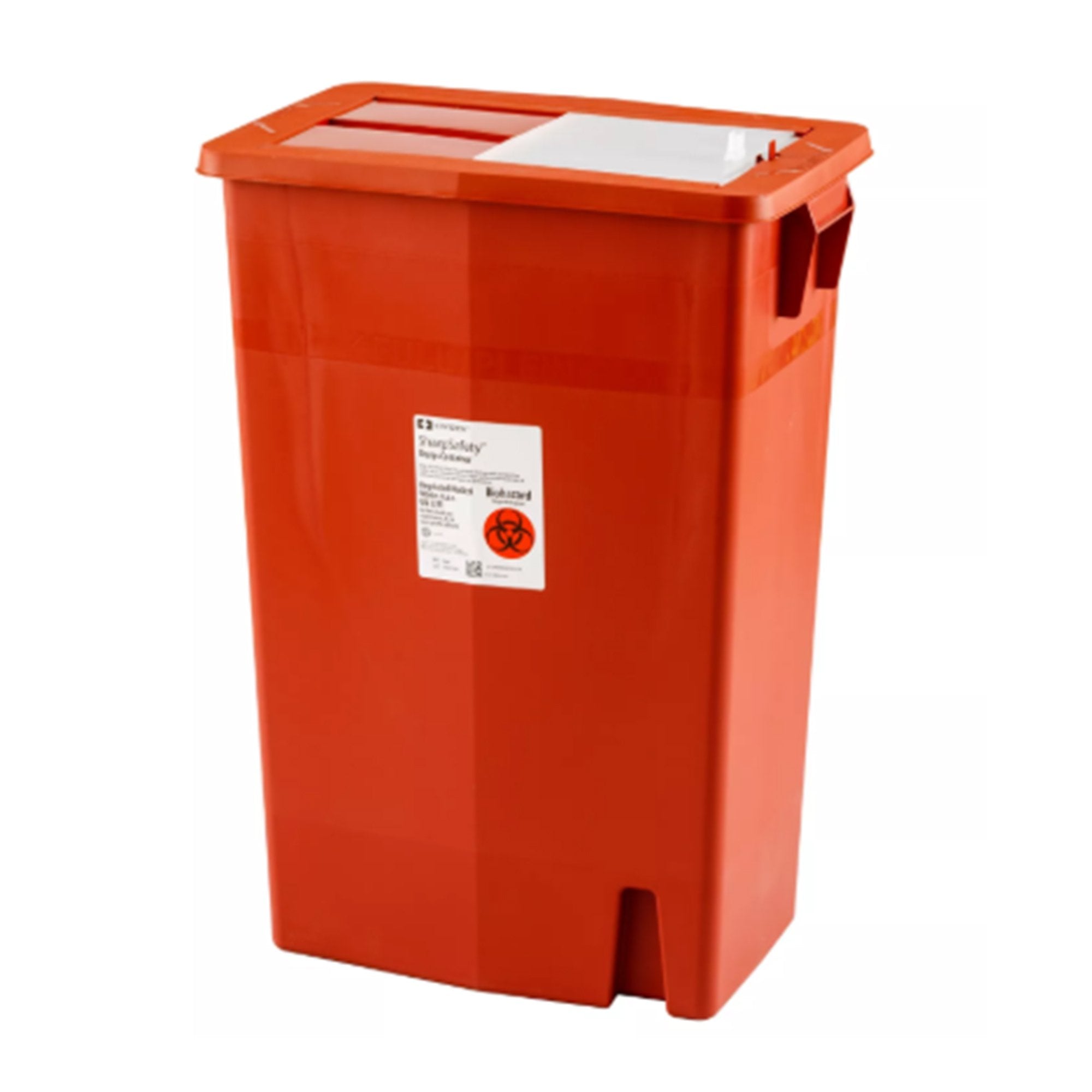 SharpSafety™ Multi-purpose Sharps Container, 18 Gallon, 26 x 18¼ x 12¾ Inch