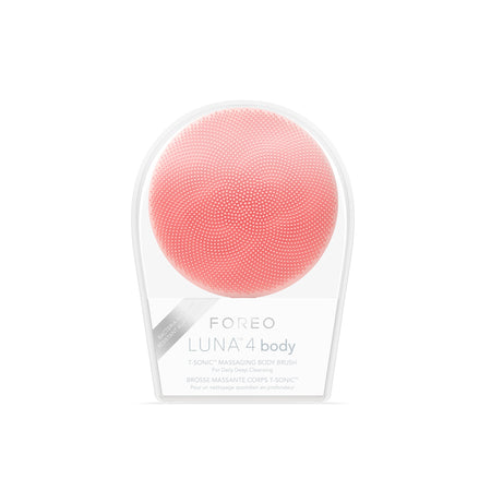 LUNA™ 4 body Massaging Body Brush, Perfect Peach - Personal Hygiene>Skin Care>Skin Care Kits - Foreo Inc